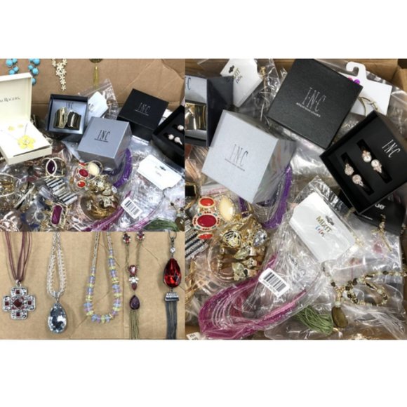 Jewelry - 5 LBS All New Wholesale TREASURE TROVE OF JEWELRY- Upgraded Lot